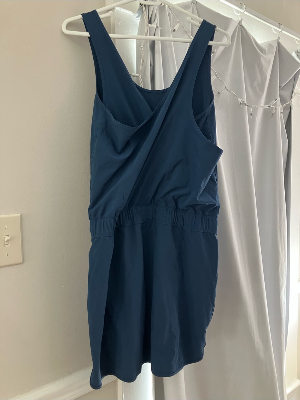 Patagonia Blue dress with Elastic Waist